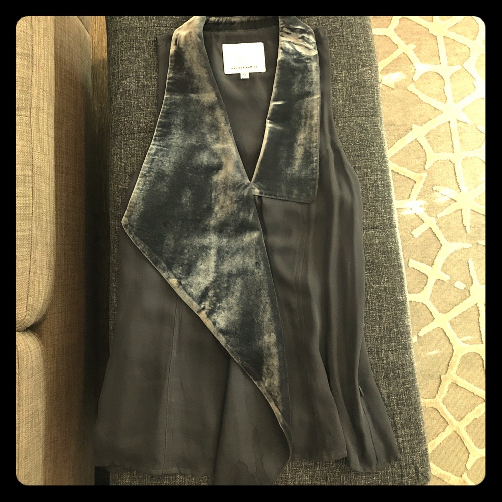 Silk top by Madison Marcus